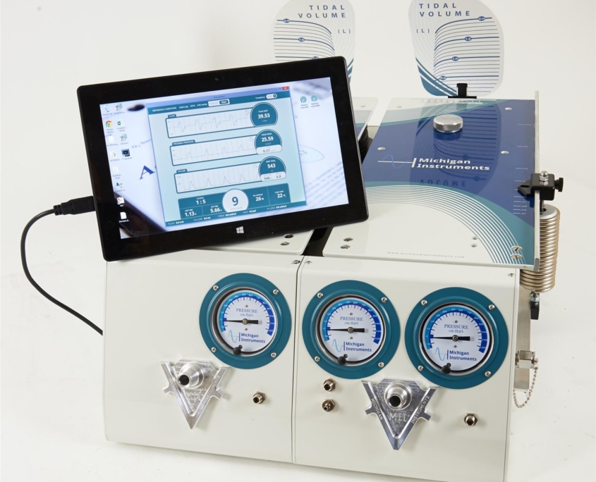 Michigan Instruments test lung simulator