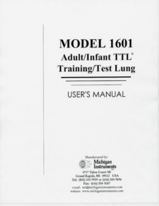 1601manual-600x776 model 1601 adult/infant TTL training/test lung user's manual