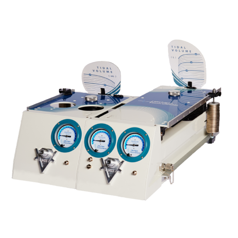 Infant adult test lung simulator from Michigan Instruments Infant adult test lung simulator from Michigan Instruments