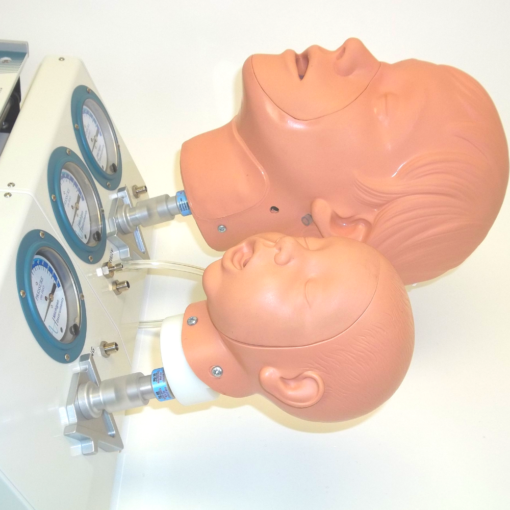 12 infant and adult head simulation modules