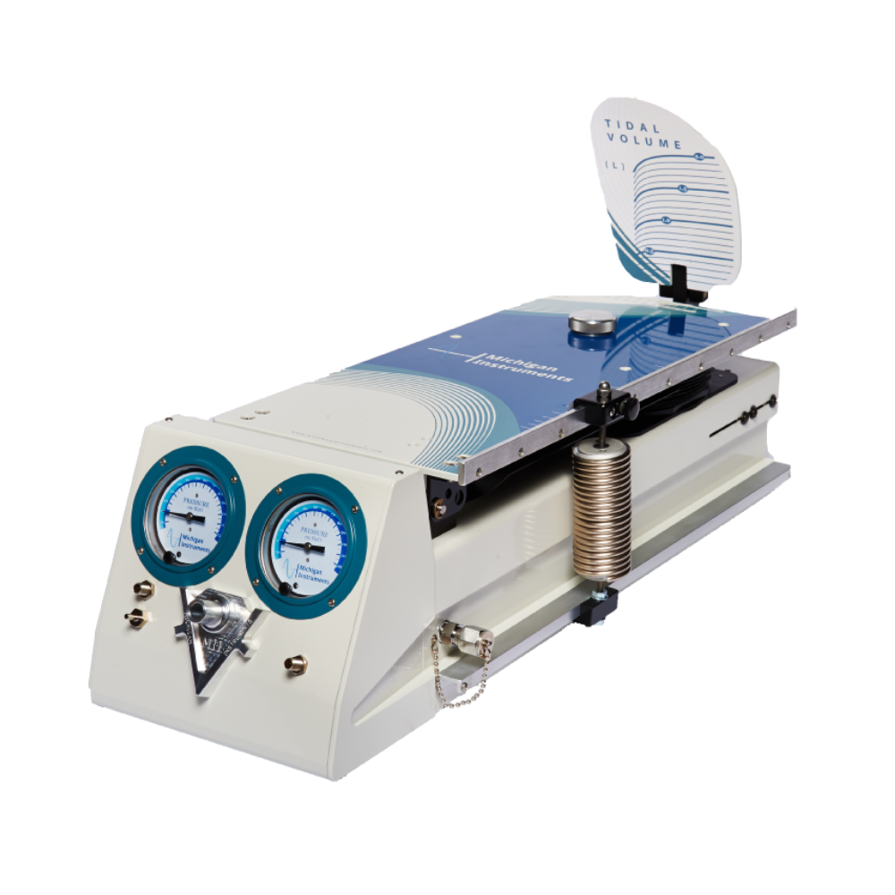 Single Adult test lung simulator from Michigan Instruments Single Adult test lung simulator from Michigan Instruments