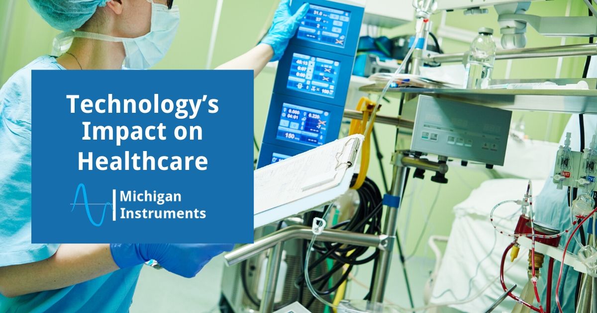 Technology's Impact on Healthcare - Michigan Instruments Blog Image