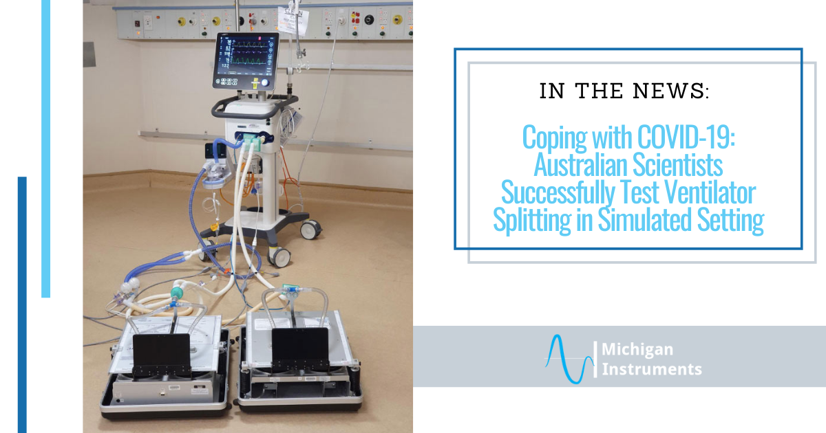 Coping with COVID-19: Australian scientists successfully test ventilator splitting in simulated setting blog image