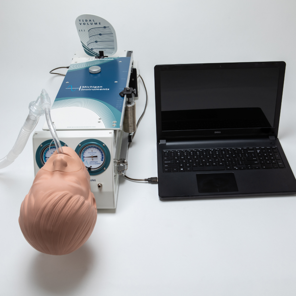 3 adult test lung simulator