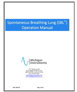 spontaneous breathing lung manual