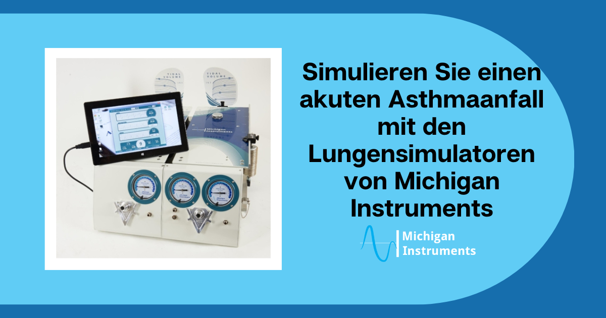Stimulate an Acute Asthma Attack with Michigan Instruments' Lung Simulators