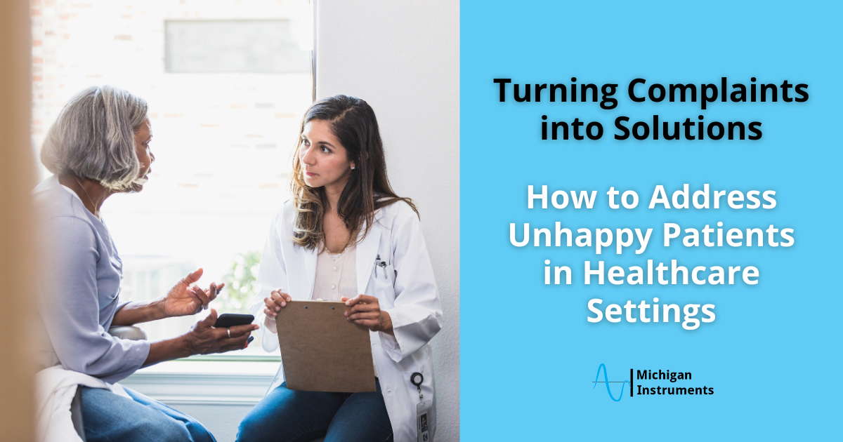patient complaints in healthcare